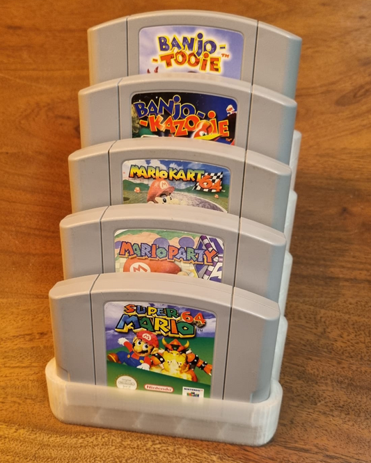 N64 Gamecard Aufsteller